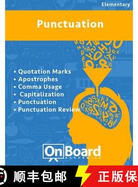 预订 Punctuation: Quotation Marks, Apostrophes, Comma Usage, Capitalization, Punctuation, Punctuation... [9781630960391]