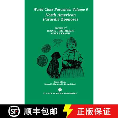 【3-4周达】精装 North American Parasitic Zoonoses [9781402072123]