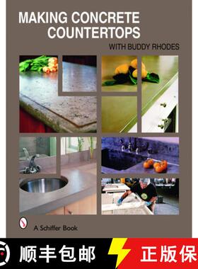 【3-4周达】Making Concrete Countertops [9780764324772]