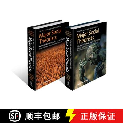 【3-4周达】精装 The Wiley-Blackwell Companion To Major Social Theorists 2V St [Wiley社会学] [9781444330786]