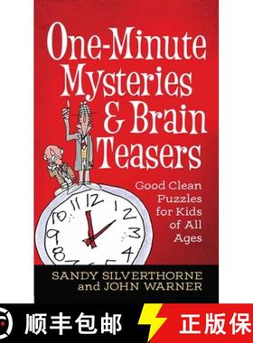 预订 One-Minute Mysteries and Brain Teasers: Good Clean Puzzles for Kids of All Ages [9780736973960]