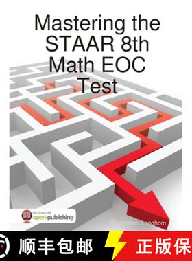 【3-4周达】Mastering the STAAR 8th Math EOC Test [9780359795529]