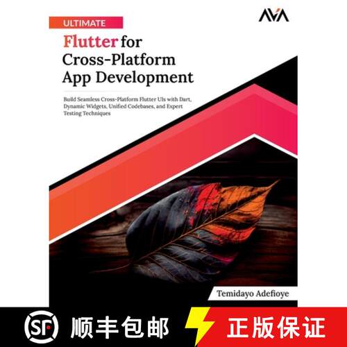 【3-4周达】Ultimate Flutter for Cross-Platform App Development [9788196994709]