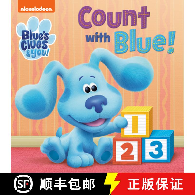 【3-4周达】Count with Blue! (Blue's Clues & You) [9780593124307]