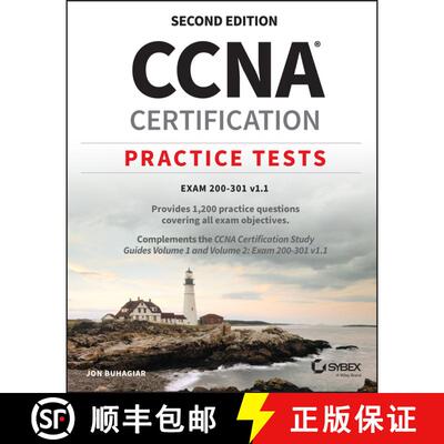 【3-4周达】CCNA Certification Practice Tests: Exam 200–301 v1.1 [9781394206575]