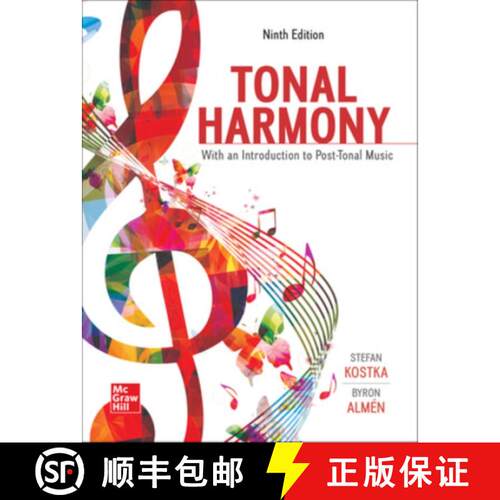 【3-4周达】精装 Tonal Harmony [9781264094752]