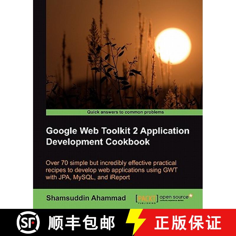预订 Google Web Toolkit 2 Application Development Cookbook [9781849512008]