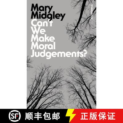 【3-4周达】Can't We Make Moral Judgements? [9781474298001]