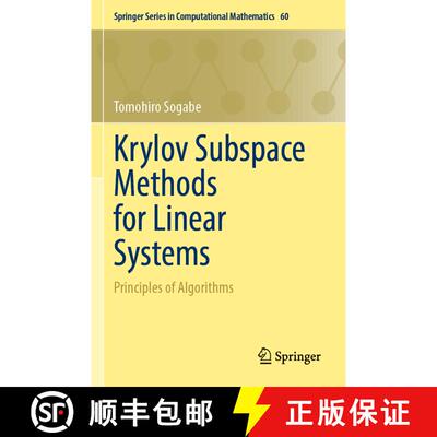 【3-4周达】Krylov Subspace Methods for Linear Systems : Principles of Algorithms [9789811985348]