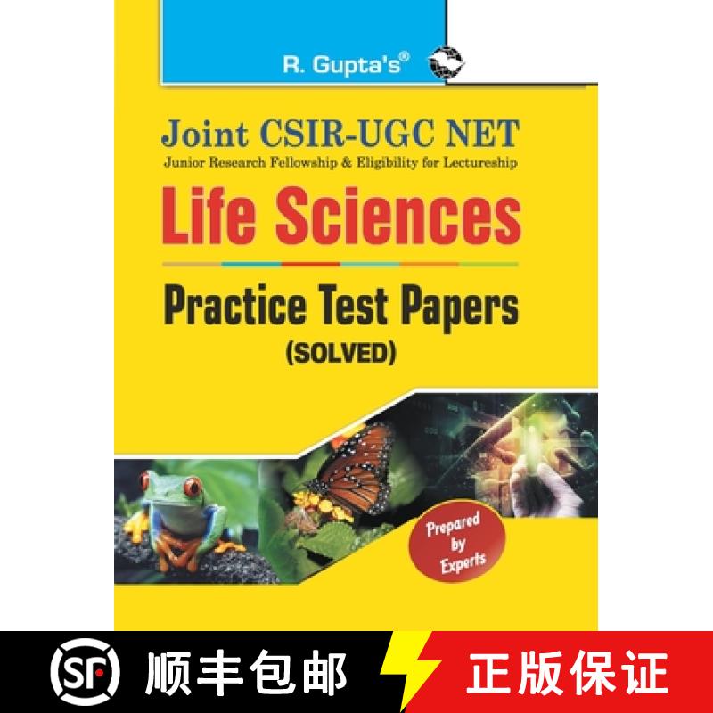 【3-4周达】Joint CSIRUGC NET : Life Sciences  Practice Test Papers (Solved) [9789386298379]