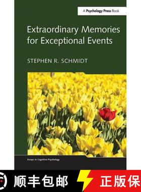【3-4周达】Extraordinary Memories for Exceptional Events [9781138107540]