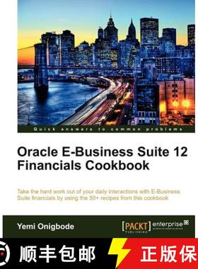 预订 Oracle E-Business Suite 12 Financials Cookbook [9781849683104]