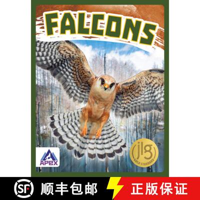 【3-4周达】Birds of Prey: Falcons [9781637381786]