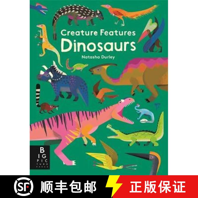 【3-4周达】Creature Features: Dinosaurs [9781787413818]