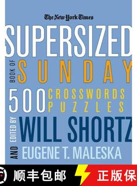 【3-4周达】The New York Times Supersized Book of Sunday Crosswords: 500 Puzzles [9780312361228]