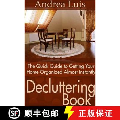 【2-3周达】Decluttering Book: The Quick Guide to Getting Your Home Organized Almost Instantly [9781304716446]