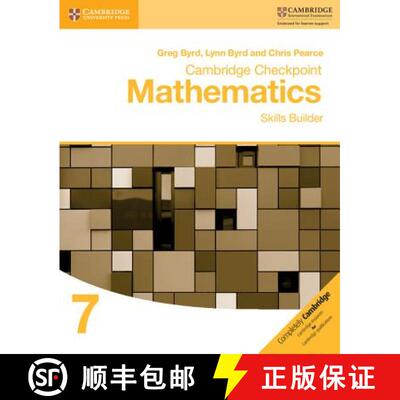 【3-4周达】Cambridge Checkpoint Mathematics Skills Builder Workbook 7 [9781316637371]