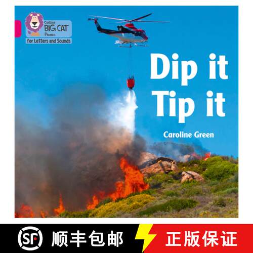 【3-4周达】Dip it Tip it: Band 01a/Pink a [9780008442088]