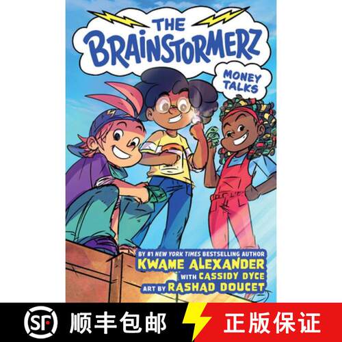 【3-4周达】精装 The Brainstormerz: Money Talks (a Graphic Novel) [9780316540988]