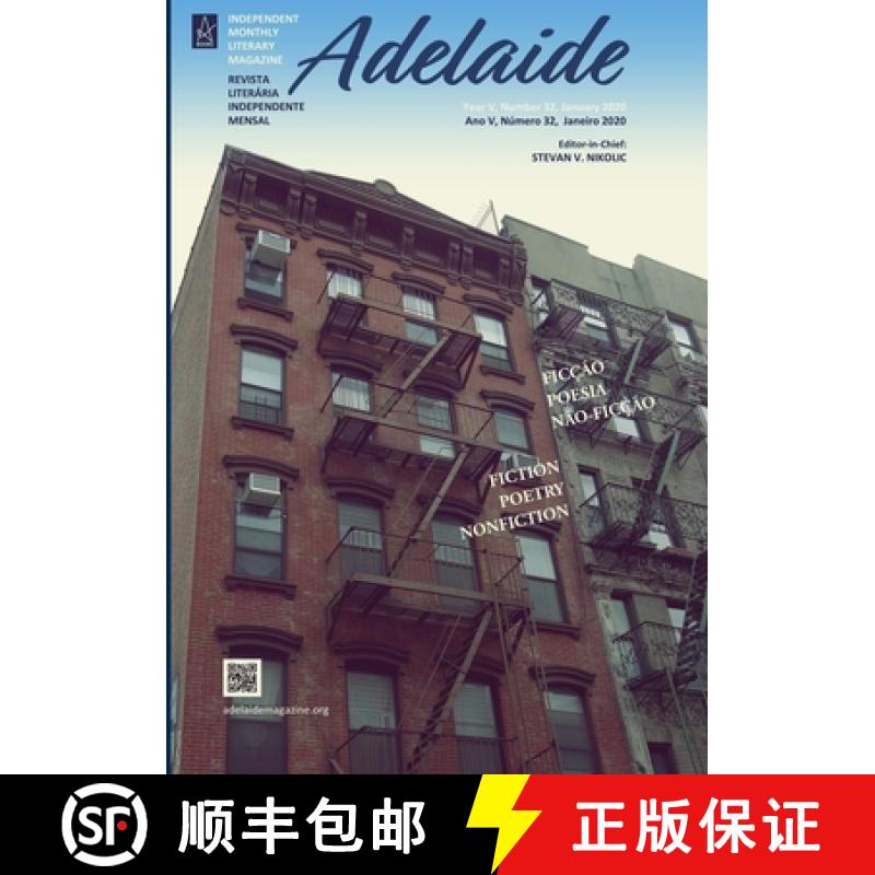 【3-4周达】Adelaide: Independent Literary Magazine No. 32, January 2020 [9781951896515]