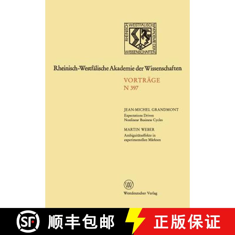 【4周达】Rheinisch-Westfälische Akademie der Wissenschaften : Natur-, Ingenieur- und Wirtschaftswiss... [9783531083971]