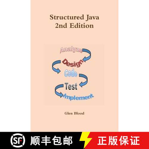 【3-4周达】Structured Java 2nd Edition [9781365866760]