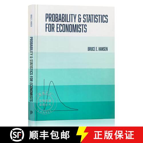 现货 精装 经济学家的概率与统计 Probability and Statistics for Economists [9780691235943]