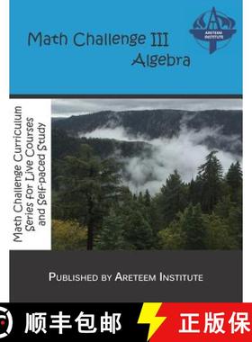 预订 Math Challenge III Algebra [9781944863265]