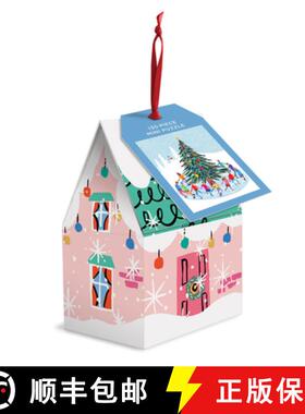 【3-4周达】Tree Skaters 130 Piece Puzzle Ornament [9780735370159]