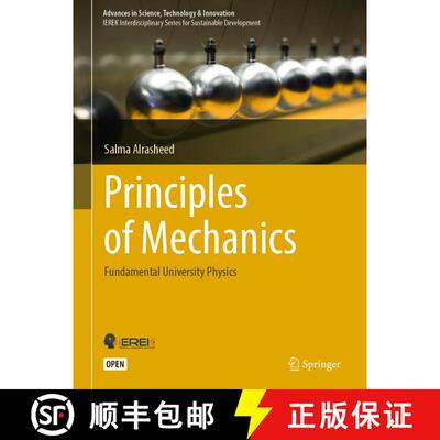 【3-4周达】精装 Principles of Mechanics: Fundamental University Physics [9783030151942]