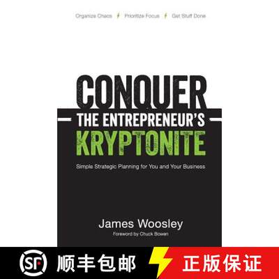 【3-4周达】Conquer the Entrepreneur's Kryptonite: Simple Strategic Planning for You and Your Business [9780615822907]