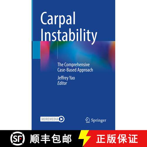 【3-4周达】精装 Carpal Instability: The Comprehensive Case-Based Approach [9783031558689]