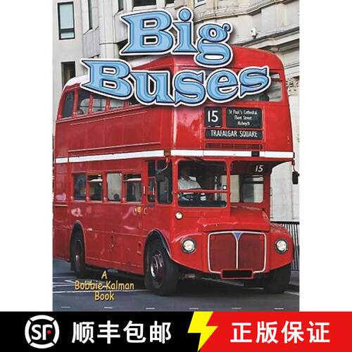 【3-4周达】精装 Big Buses [9780778727262]