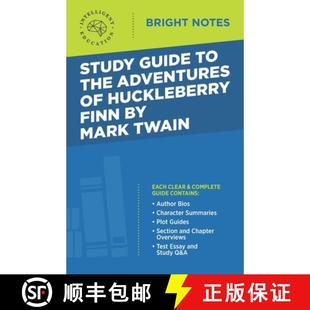 9781645423324 Finn Study Guide Adventures The Twain 预订 Mark Huckleberry