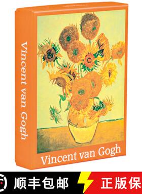 【3-4周达】Vincent Van Gogh: Notecard Boxes -- A Stationery Flip-Top Box Filled with 20 Notecards Per... [9781601606662]