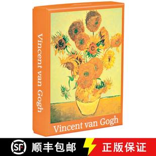 with Filled Notecards Gogh Flip Boxes Box Notecard 9781601606662 Per... Vincent 4周达 Top Van Stationery