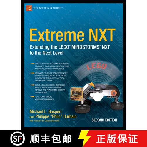【3-4周达】Extreme NXT: Extending the LEGO MINDSTORMS NXT to the Next Level, Second Edition (2nd ed.) [9781430224532]