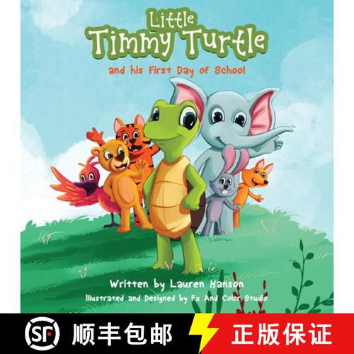 【3-4周达】Little Timmy Turtle and his First Day of School [9781735127712]