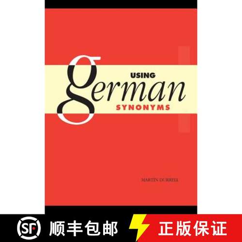 【3-4周达】Using German Synonyms [9780521465526]
