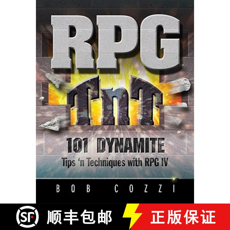 预订 RPG TnT: 101 Dynamite Tips 'n Techniques with RPG IV [9781583473641]