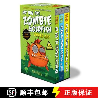 【3-4周达】My Big Fat Zombie Goldfish Boxed Set: (My Big Fat Zombie Goldfish; The Seaquel; Fins of Fury) [9781250157829]