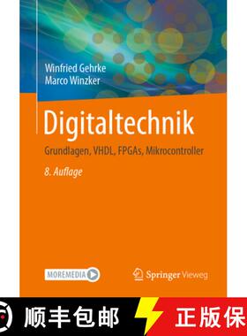 【3-4周达】Digitaltechnik : Grundlagen, VHDL, FPGAs, Mikrocontroller [9783662639535]