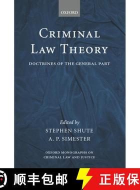 【3-4周达】Criminal Law Theory: Doctrines of the General Part [9780199243495]