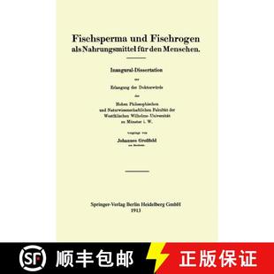 Und Nahrungsmittel Fischsperma Dissertation 9783662236932 Inaugural Fischrogen 4周达 Den Fur ALS Zur... Menschen