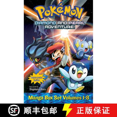 【3-4周达】Pokémon : Diamond and Pearl Adventure! Box Set [9781421542416]