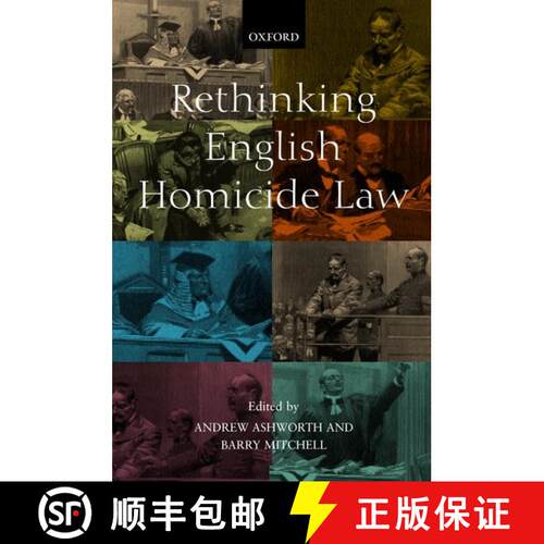 【3-4周达】Rethinking English Homicide Law [9780198299158]