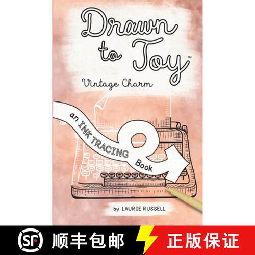 【3-4周达】Drawn to Joy: Vintage Charm: An Ink Tracing Book [9798993020167]