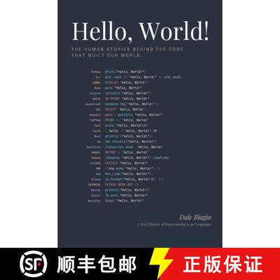 【3-4周达】精装 Hello, World!: A Brief History of Programming in 90 Languages [9798995072119]