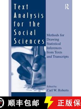 【3-4周达】Text Analysis for the Social Sciences: Methods for Drawing Statistical Inferences from Tex... [9780805817355]