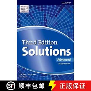 【3-4周达】Solutions: Advanced: Student's Book and Online Practice Pack [9780194520607]